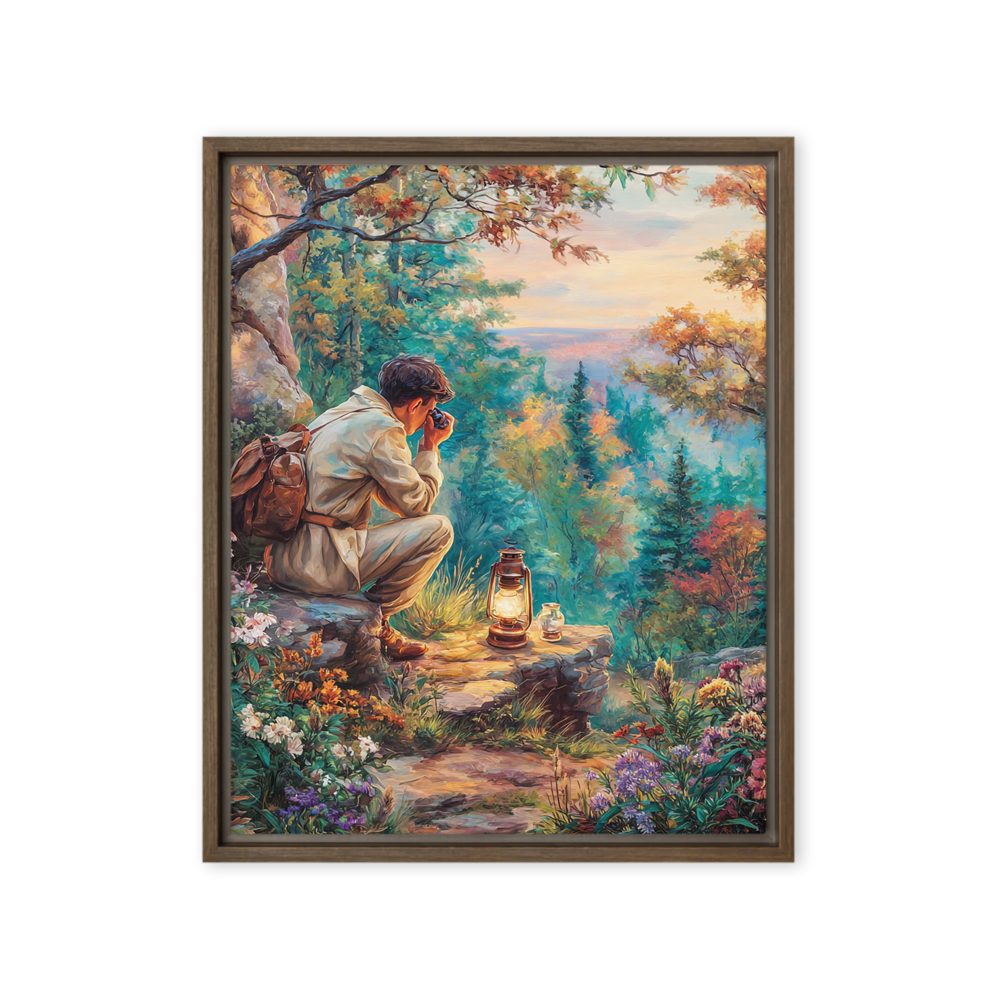 Tranquil Forest Observation