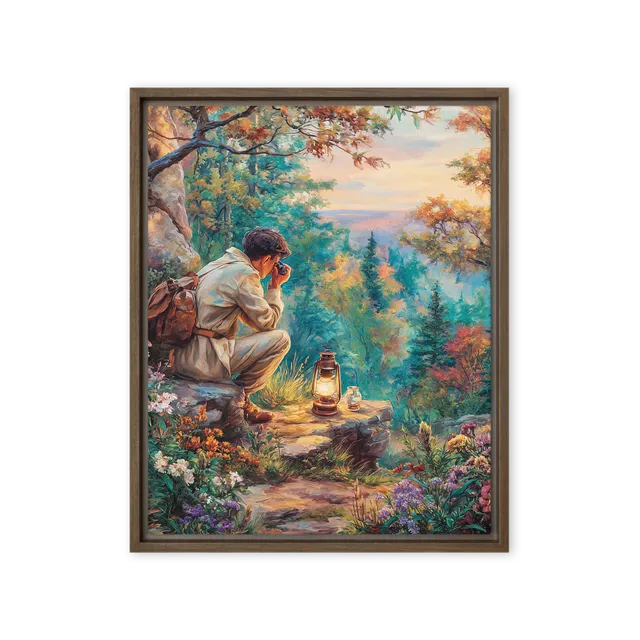 Tranquil Forest Observation | Art Print