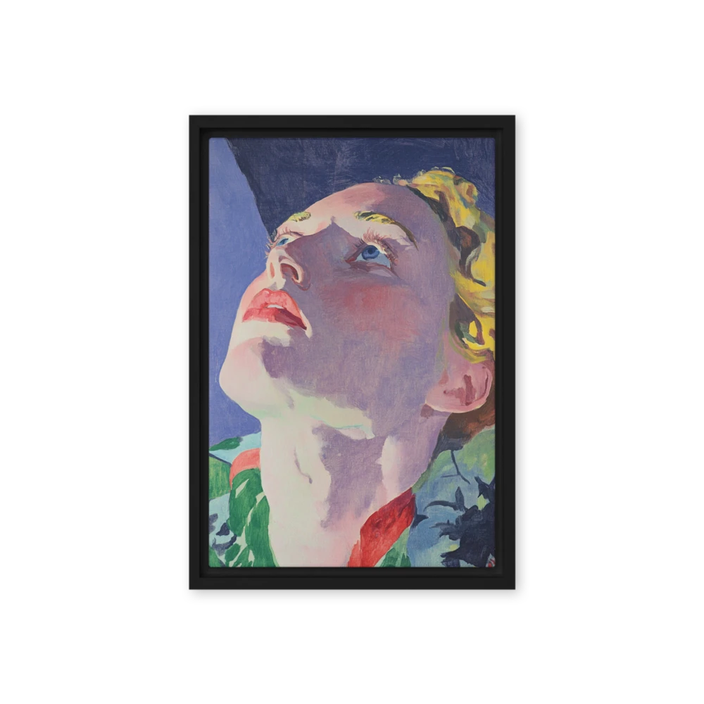 Upward Gaze Portrait | Art Print