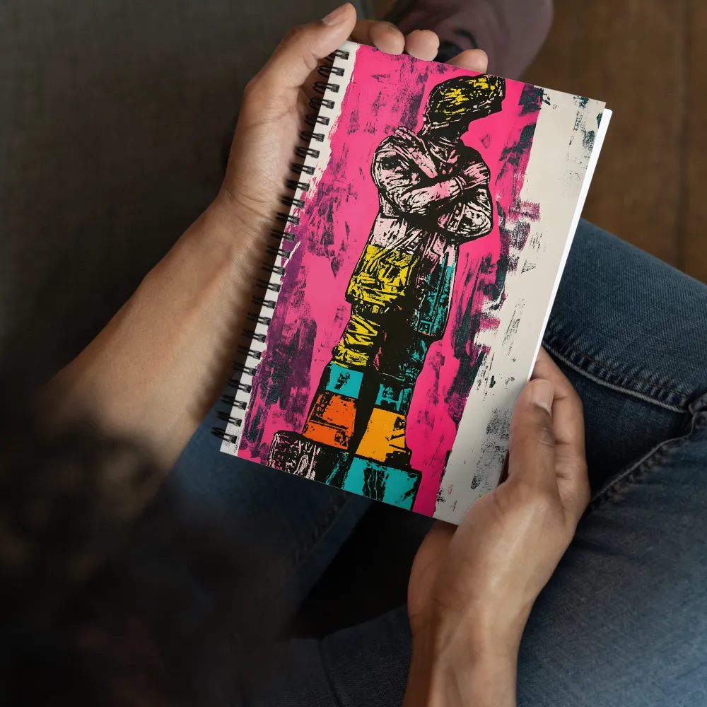 Abstract Sentinel 
 Spiral Notebook | 140 pages