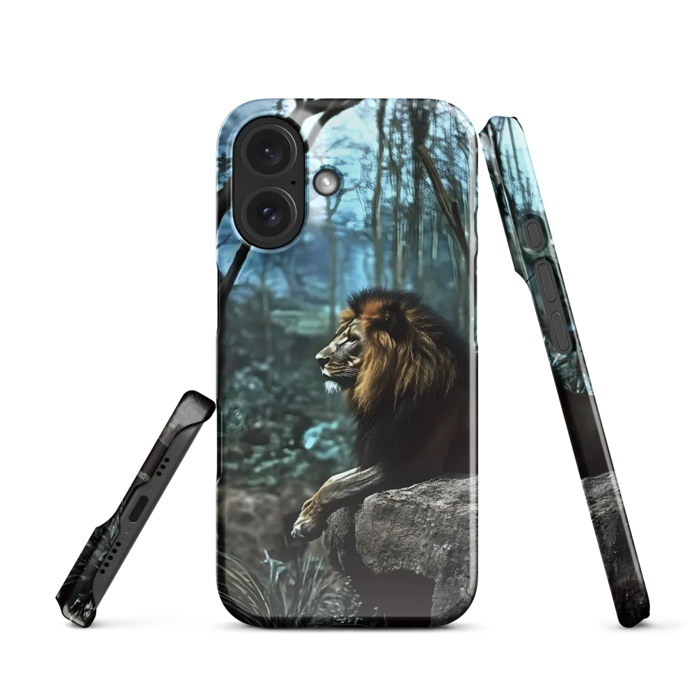 Tranquil Forest Lion 
 iPhone 14 Plus | Tough Case