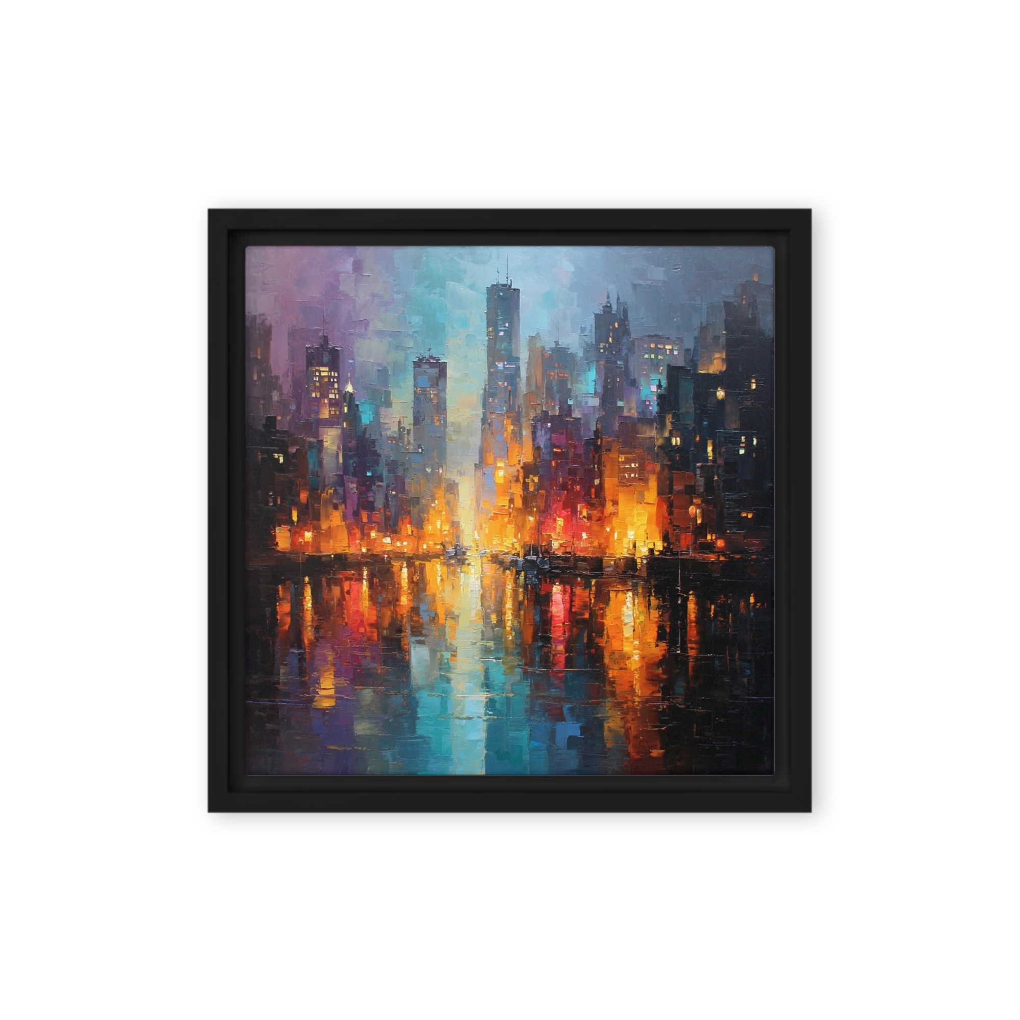 Neon Reflections