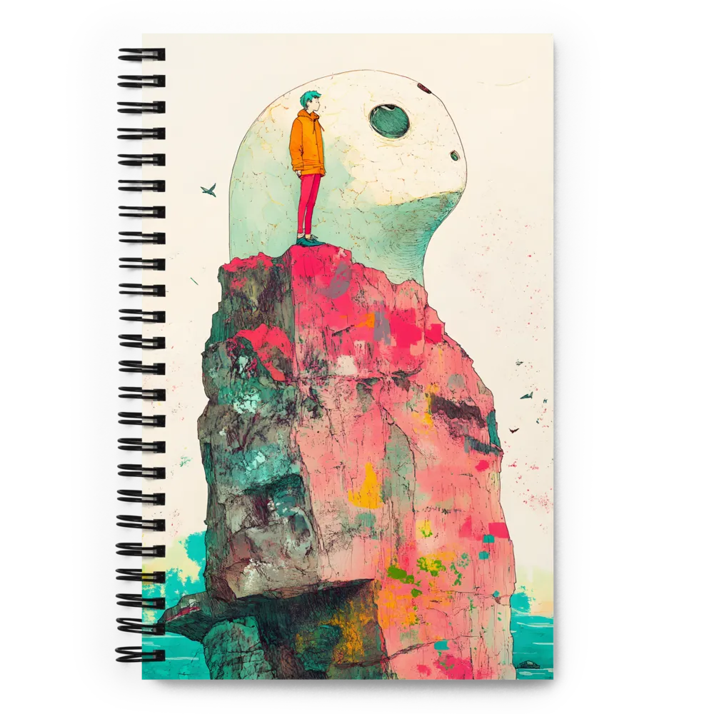 Watcher on the Colossal 
 Spiral Notebook | 140 pages