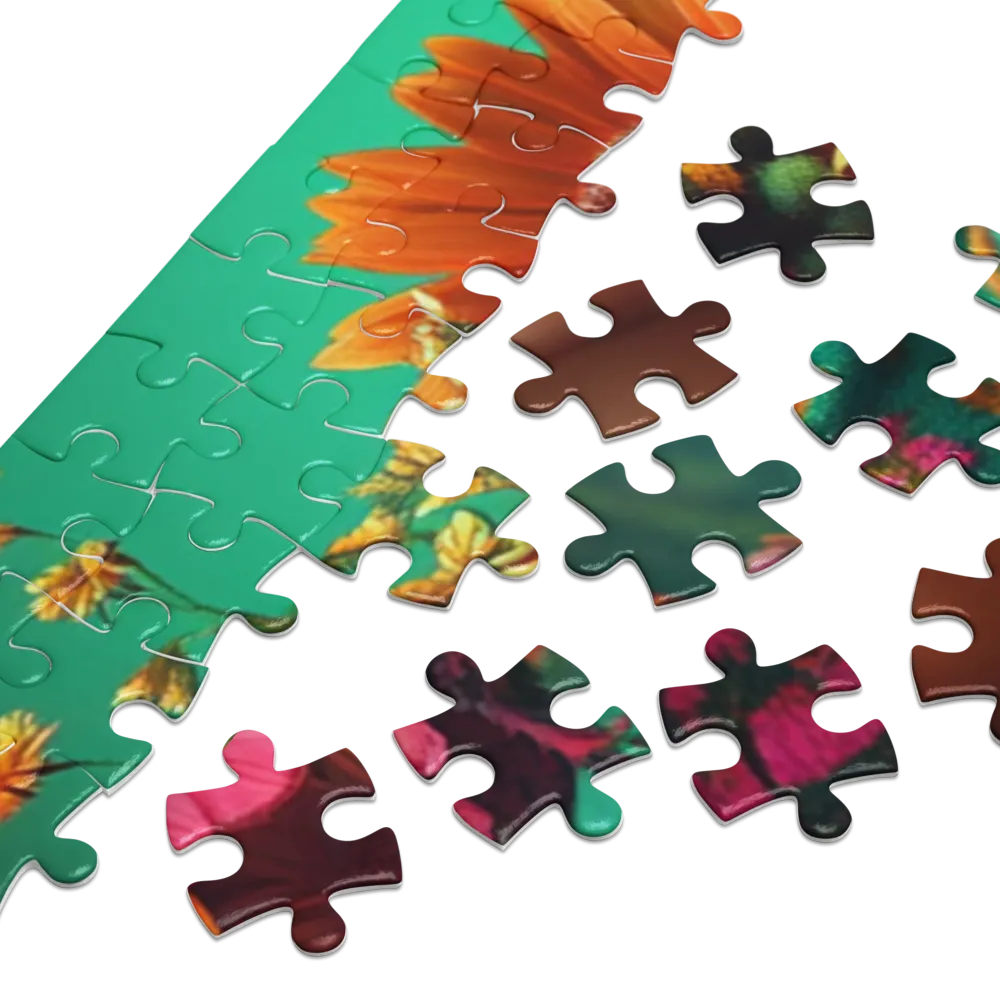 Florescer Caprichoso 
 Puzzle em caixa de metal