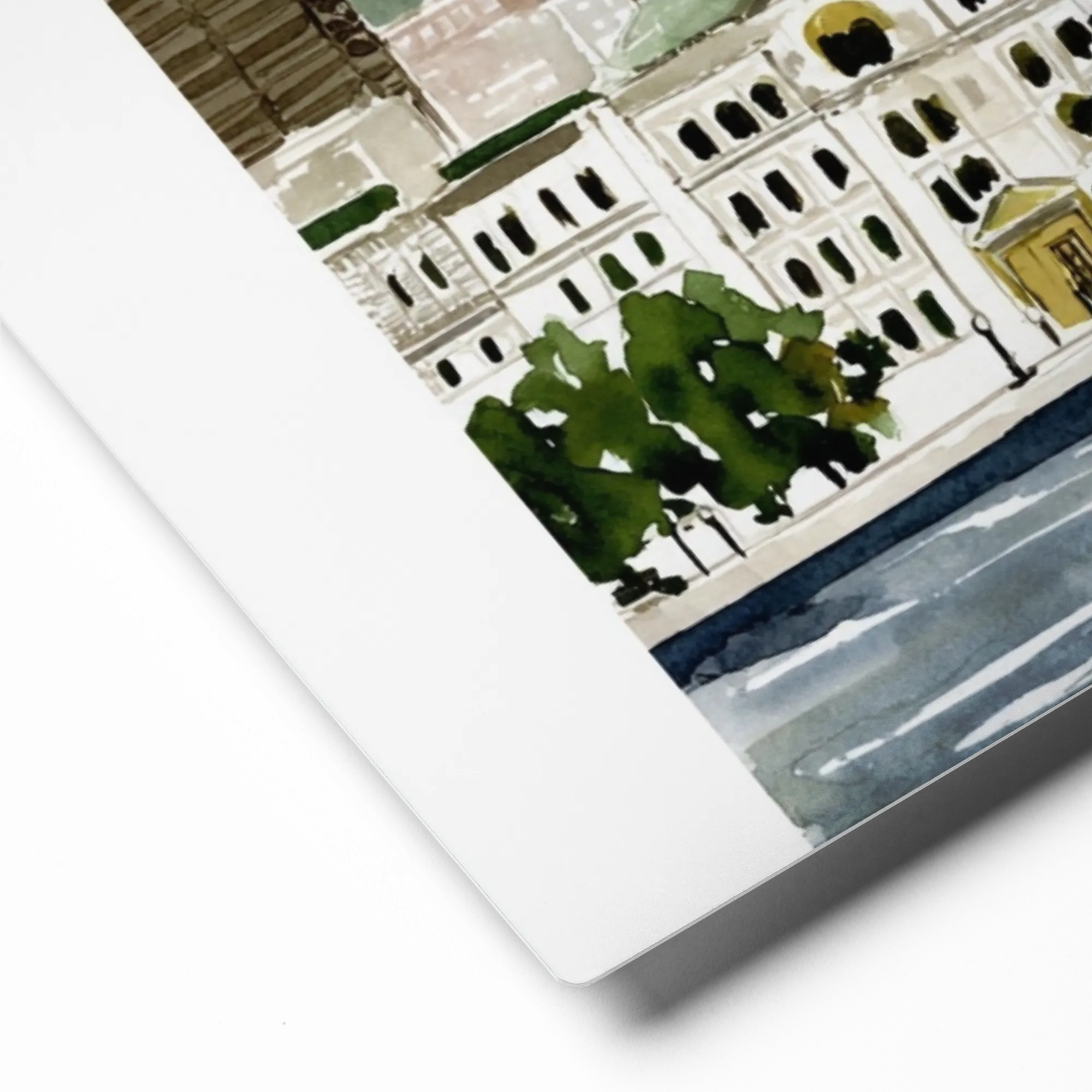 Waterfront Cityscape | Art Print
