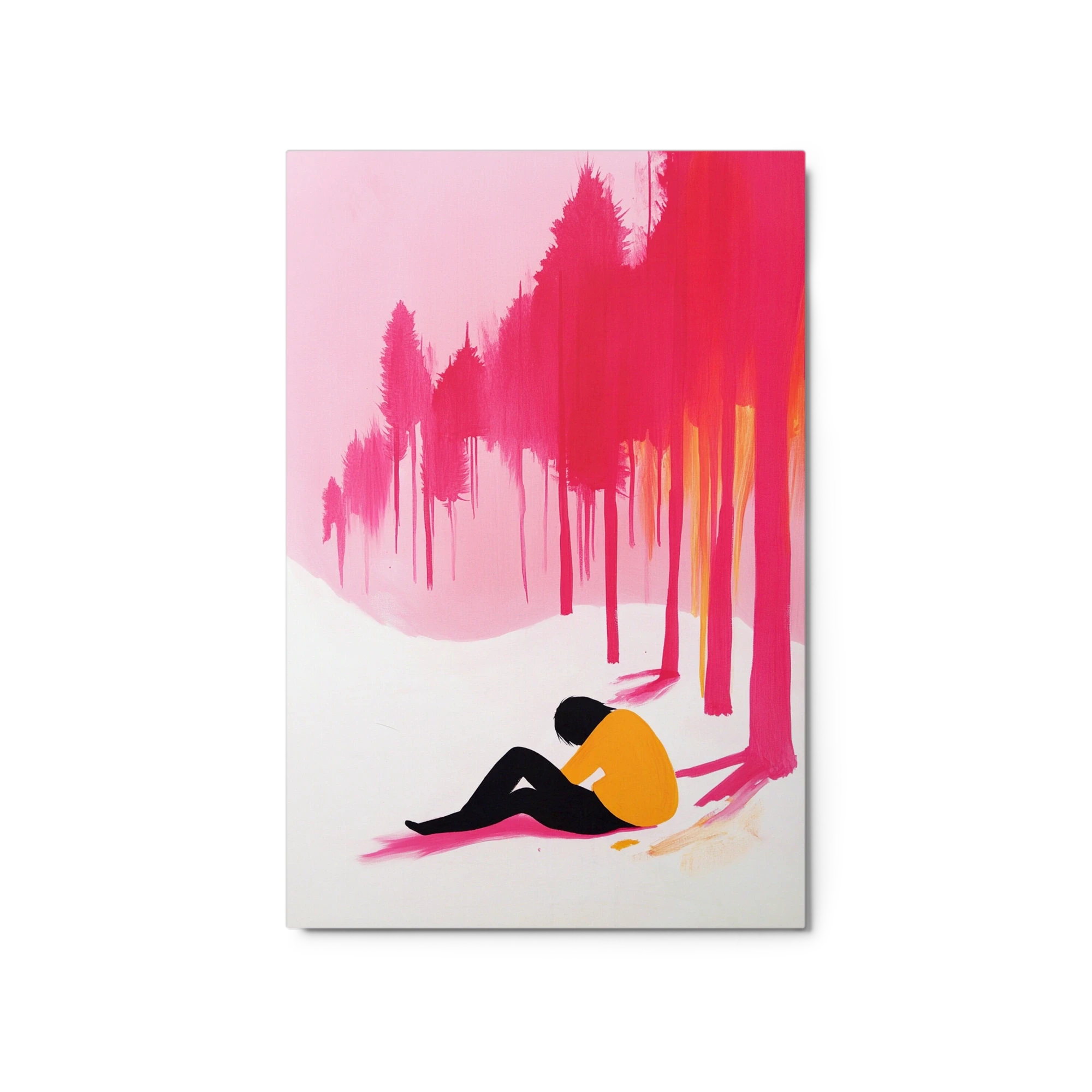 Abstract Silhouette and Trees