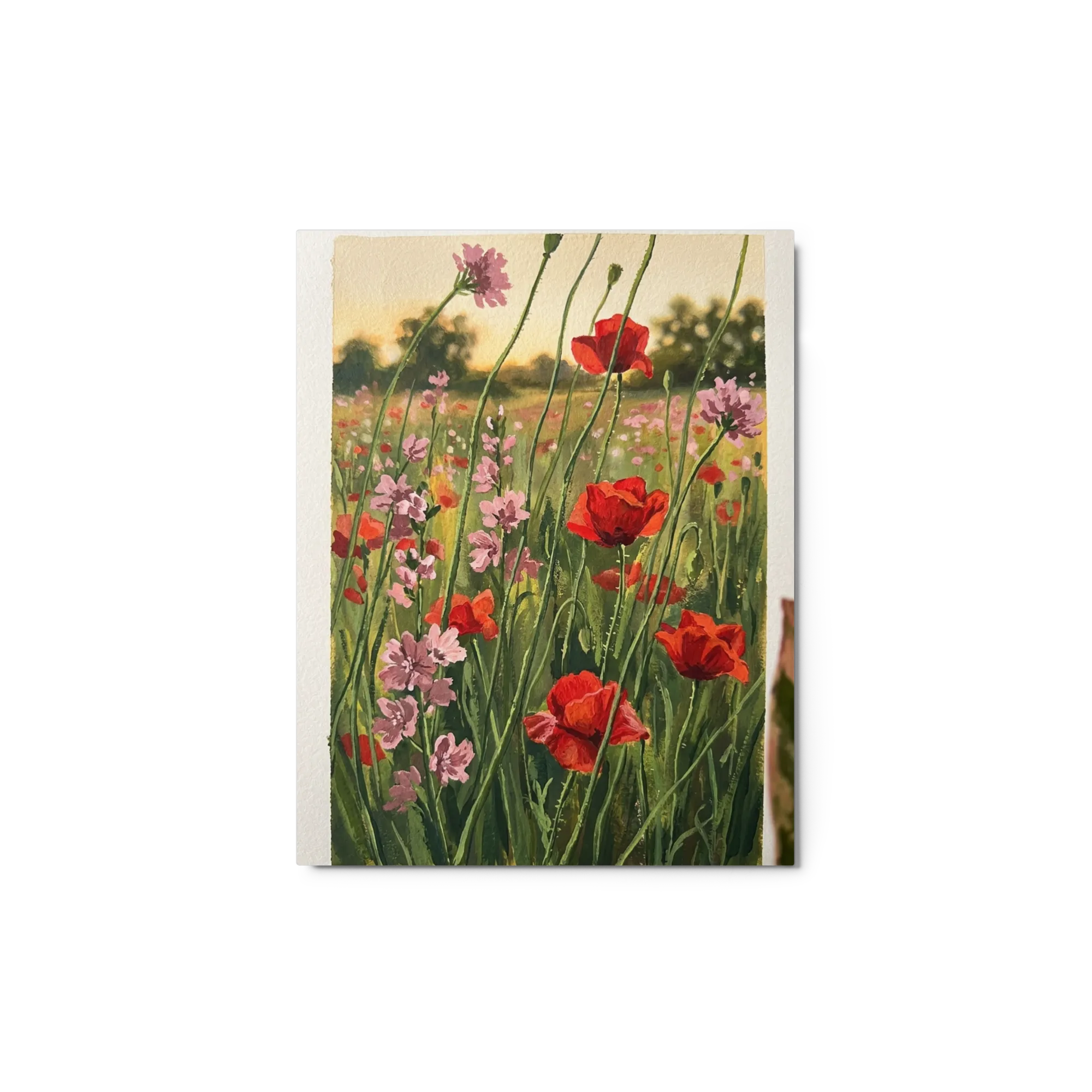 Impressionist Poppy Field