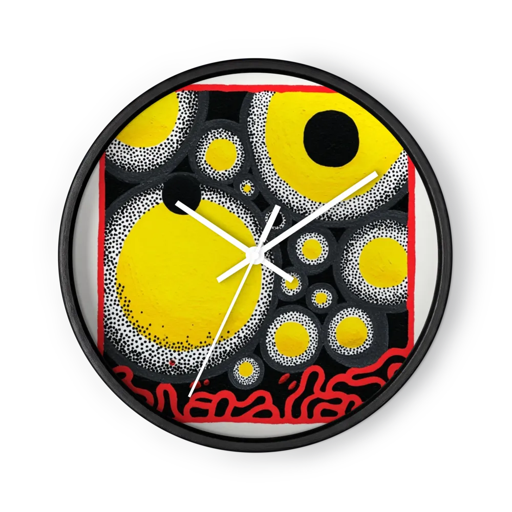 Yellow Ocelli Abstraction