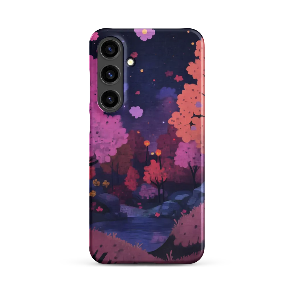 Whimsical Pink and Purple Landscape | Phone Case