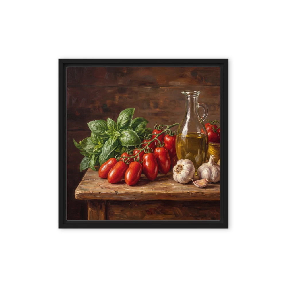 Mediterranean Harvest Still Life | Art Print