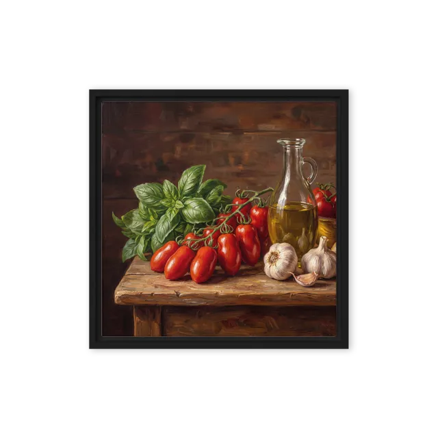 Mediterranean Harvest Still Life | Art Print
