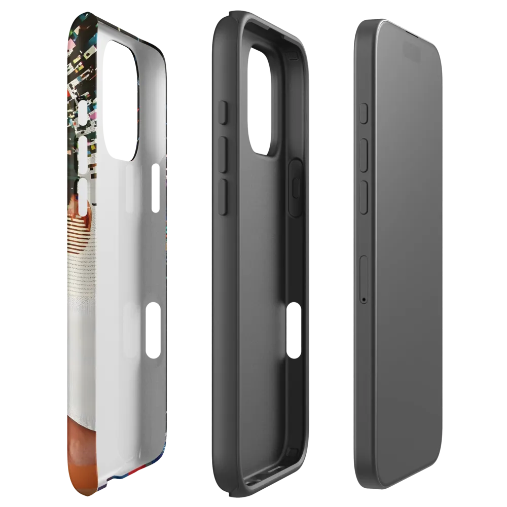 Fragmented Human Portrait | Phone Case