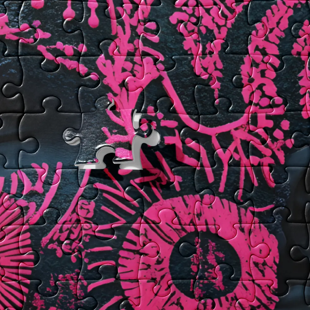 Botanical Adornment 
 Jigsaw Puzzle in Tin Box
