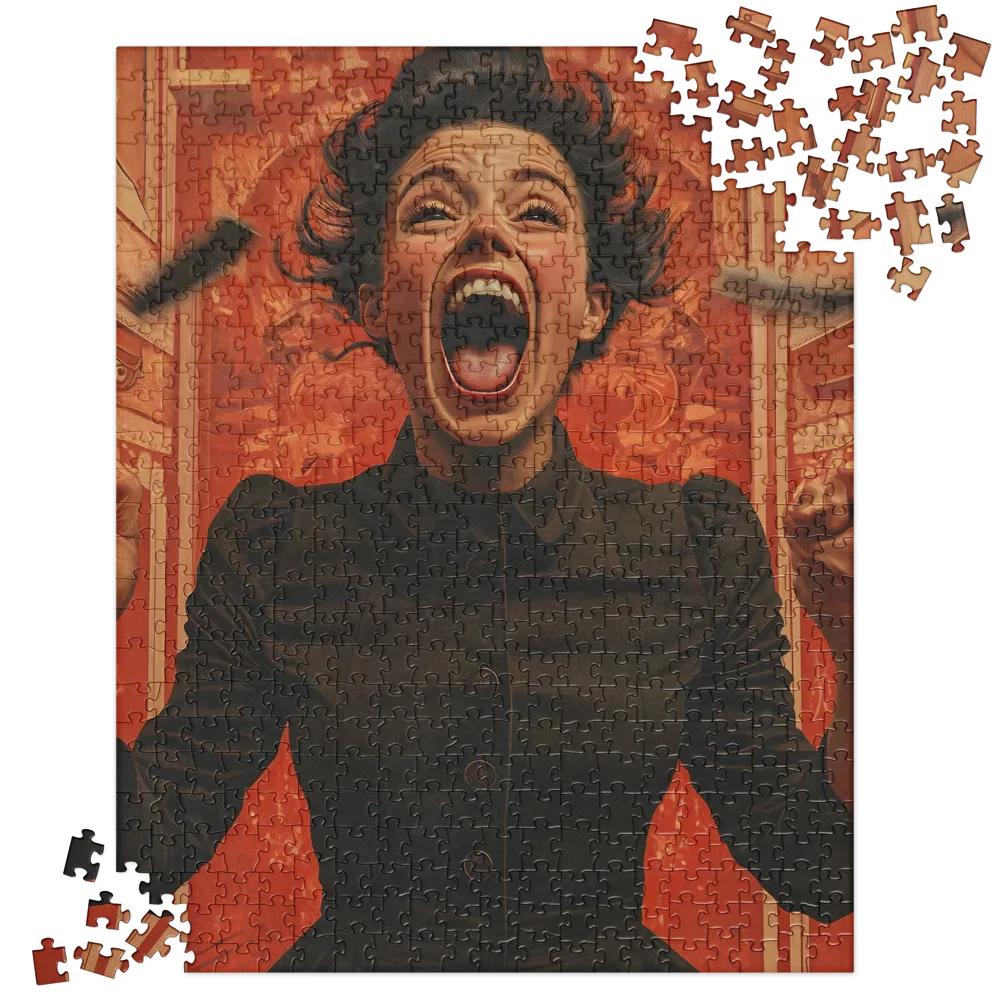 The Scream of Intensity 
 Jigsaw Puzzle
