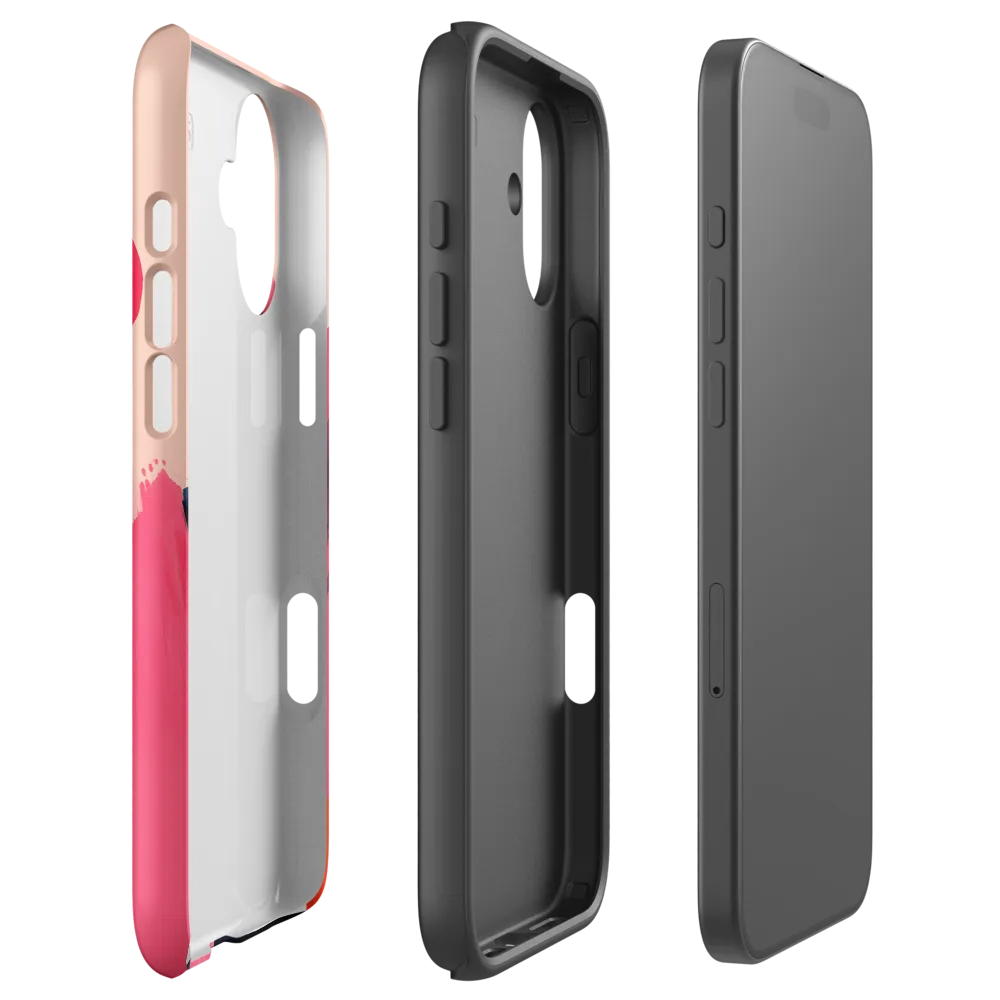 Abstract Cityscape with Skyscrapers | Phone Case