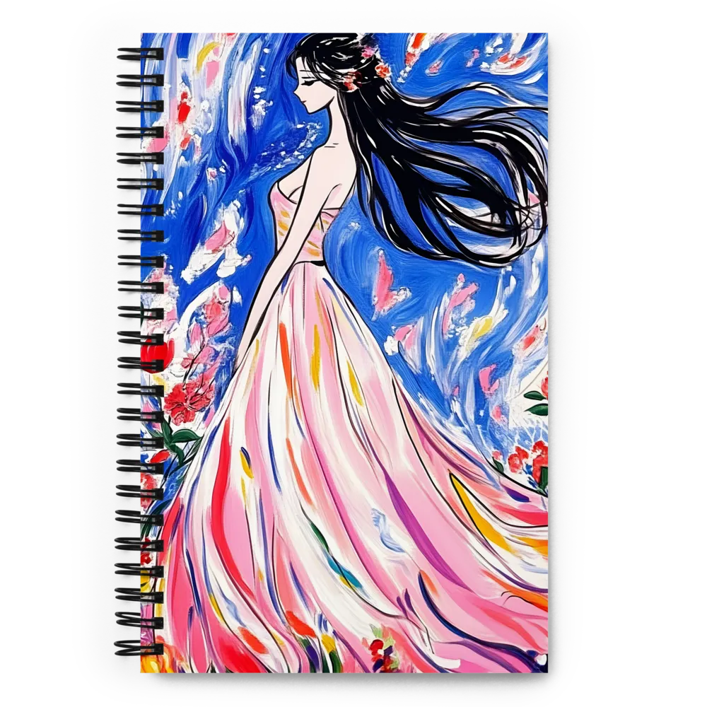 Fluid Grace 
 Spiral Notebook | 140 pages