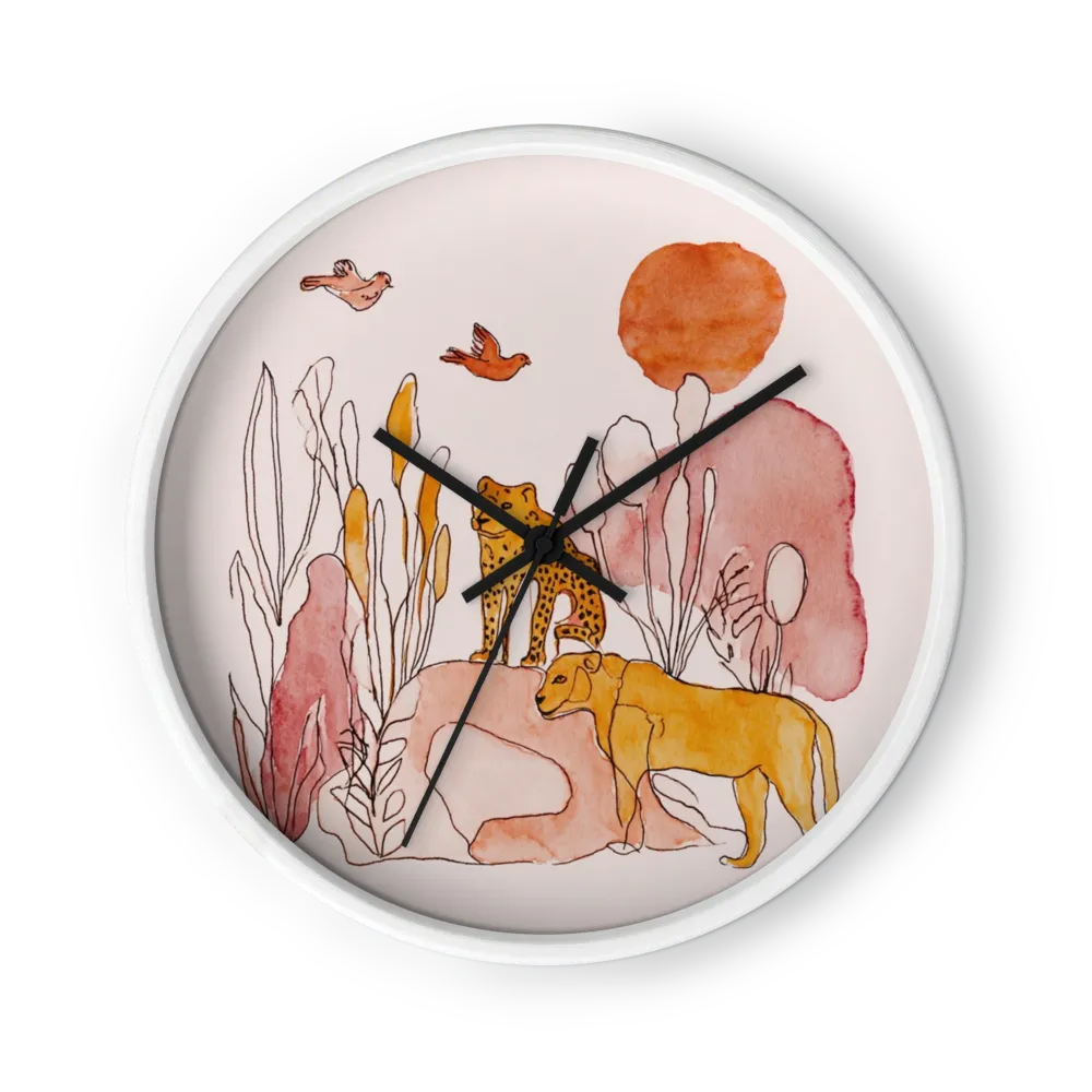 Savannah Serenade | Wall Clock