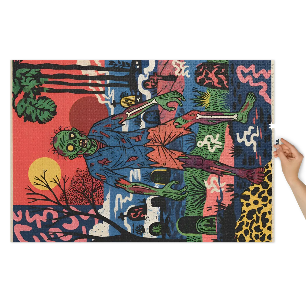 Neon Gravewalker | Jigsaw Puzzles