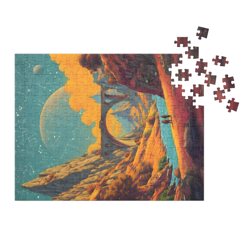 Cosmic River Crossing