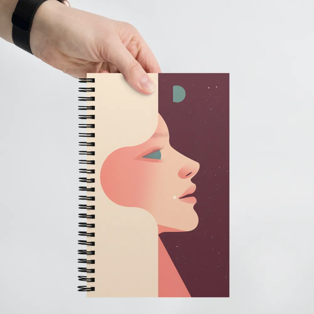 Celestial Reflection 
 Spiral Notebook | 140 pages