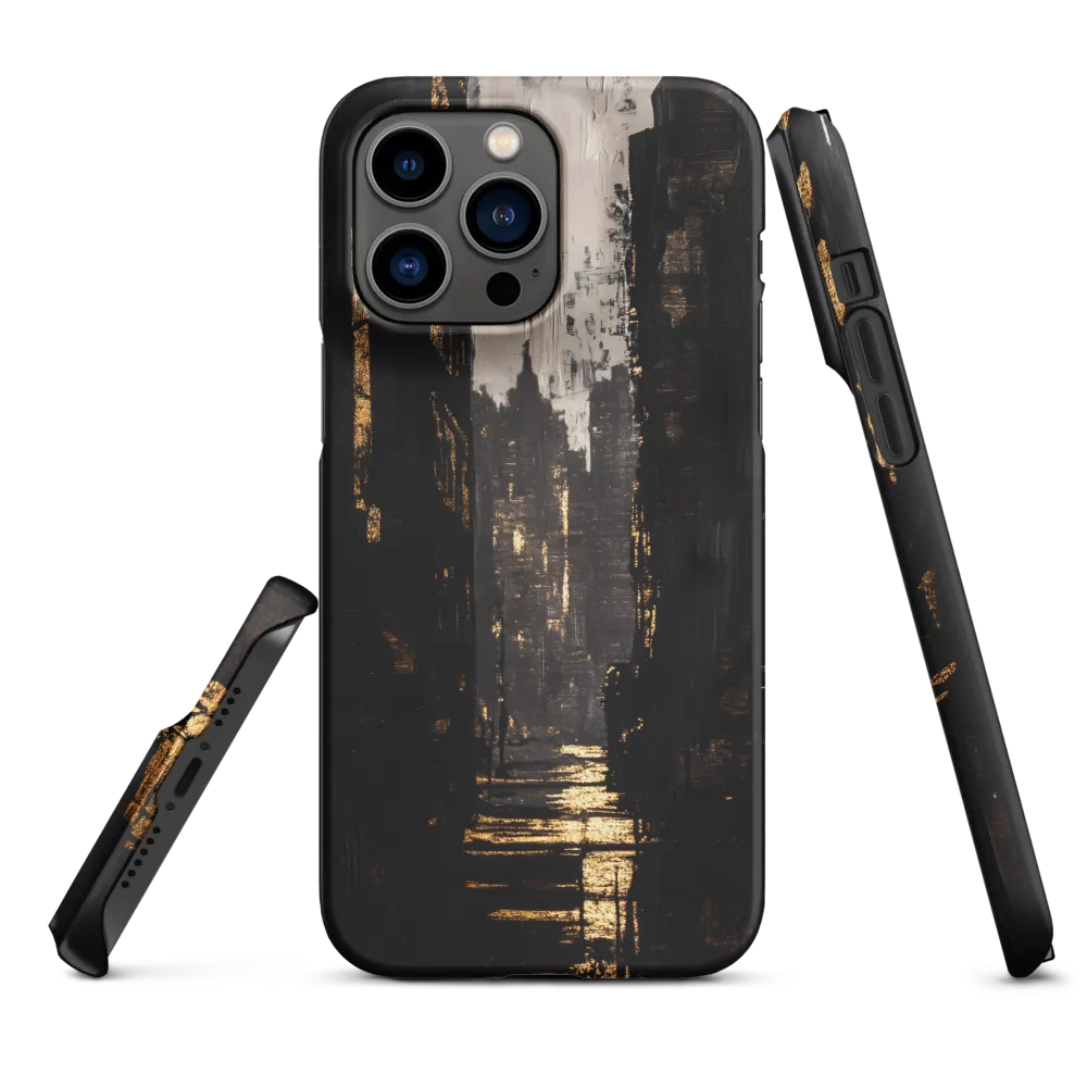 City Alley in Gold | Phone Case