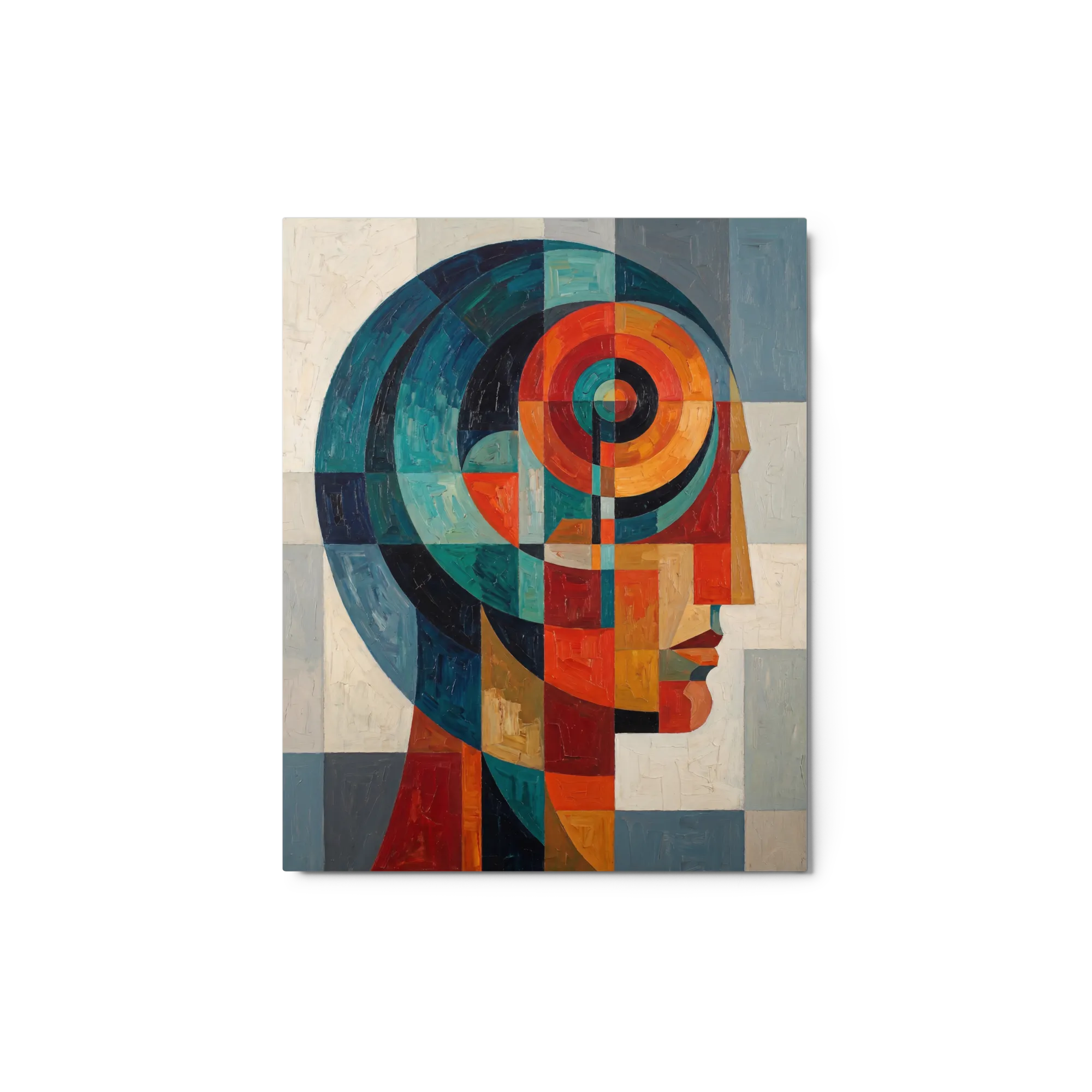 Perfil Cubista Abstrato