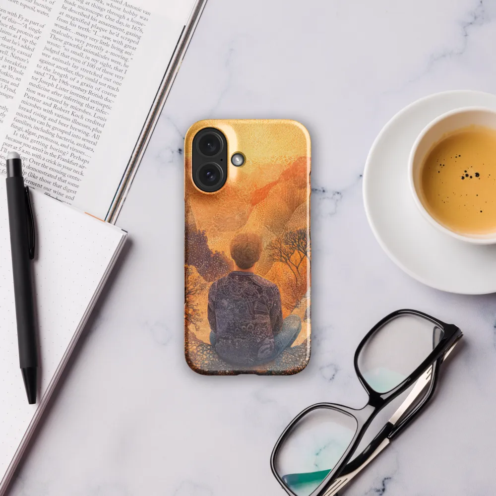 The Patterned Ascent 
 iPhone 12 Pro Max | Snap Case
