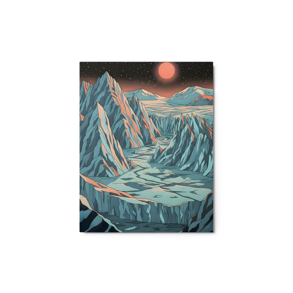 Glacial Moonscape | Art Print