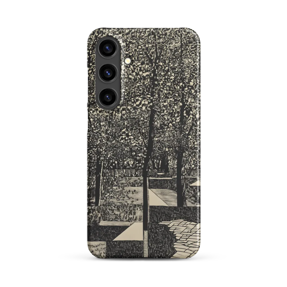 Monochromatic Trees and Pathway | Phone Case