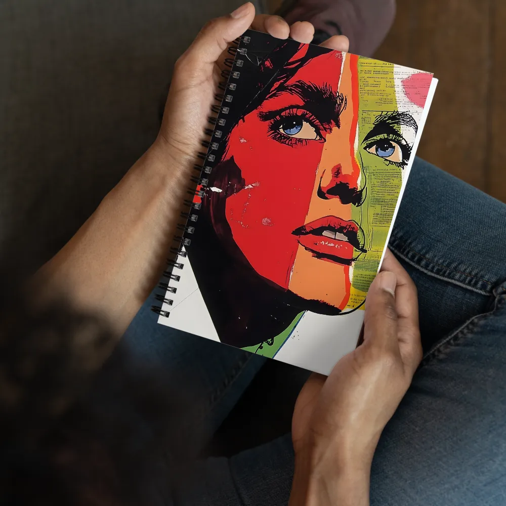 Vibrant Expressions: A Pop Art Portrait