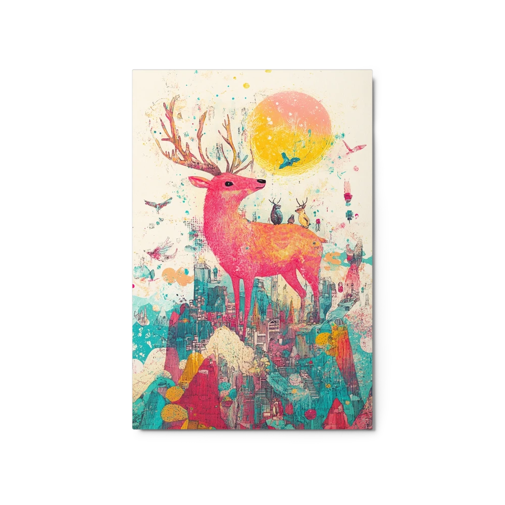 Ephemeral City Stag | Art Print