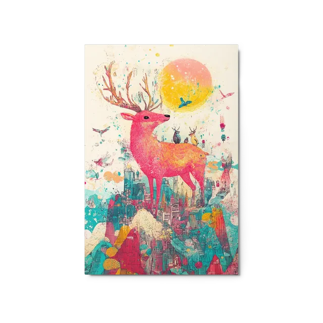 Ephemeral City Stag | Art Print