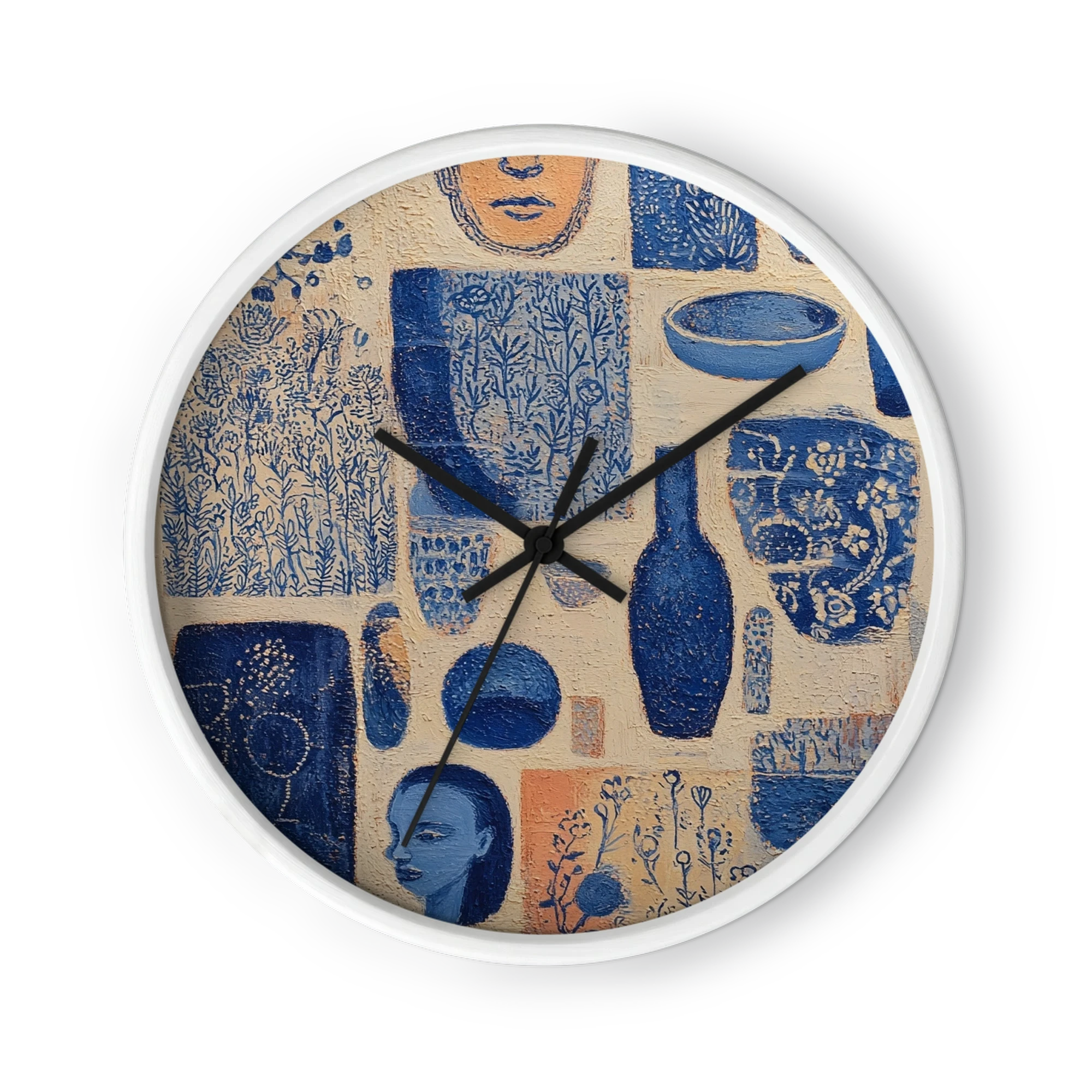 Cobalt Vessel Collage