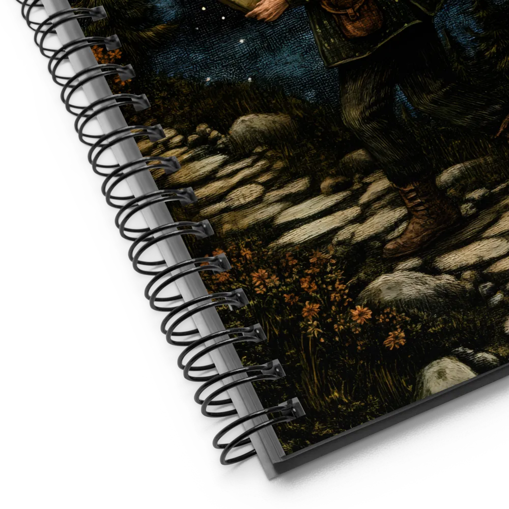 Journey Through a Starry Night