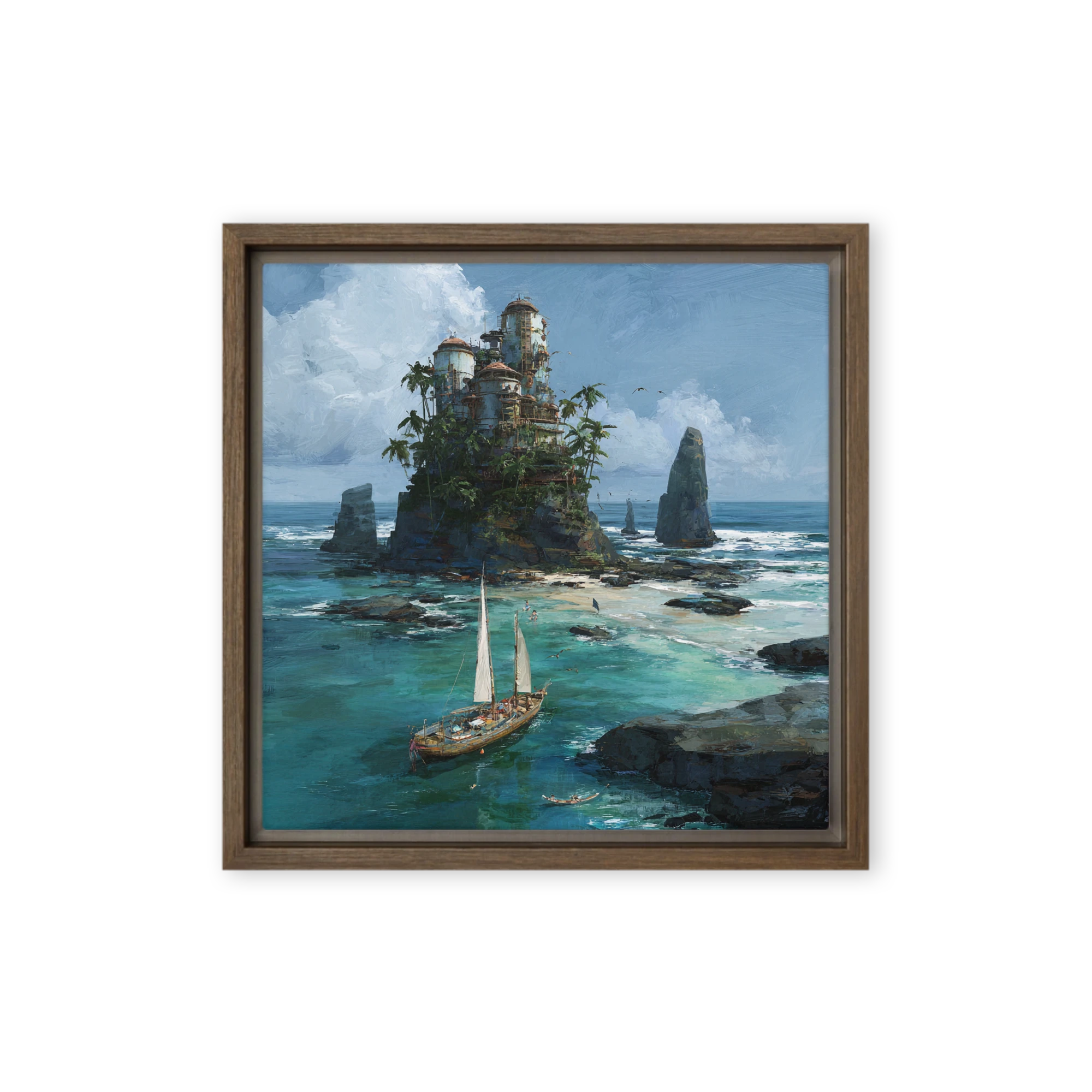 Coastal Island Fortress