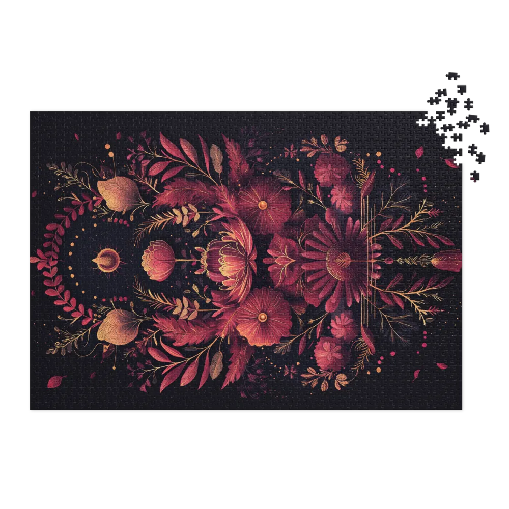 Intricate Floral Digital Art