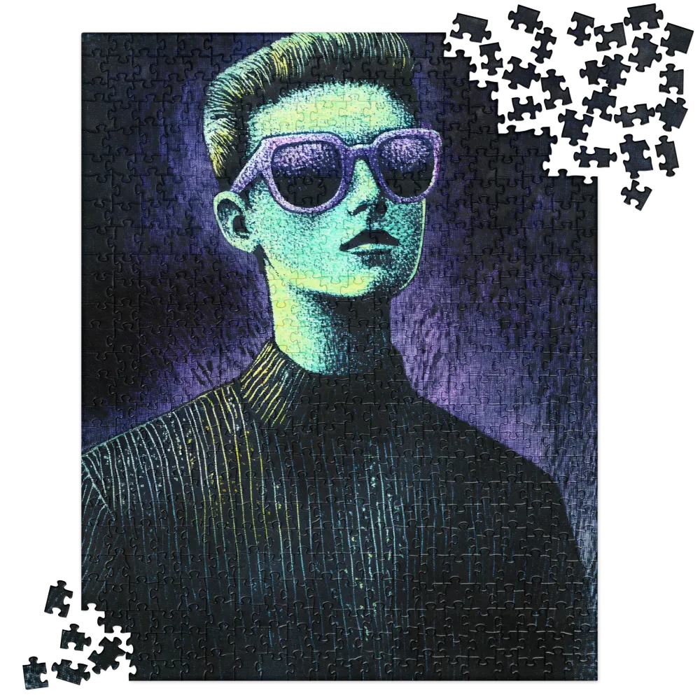 Retro Gaze 
 Jigsaw Puzzle