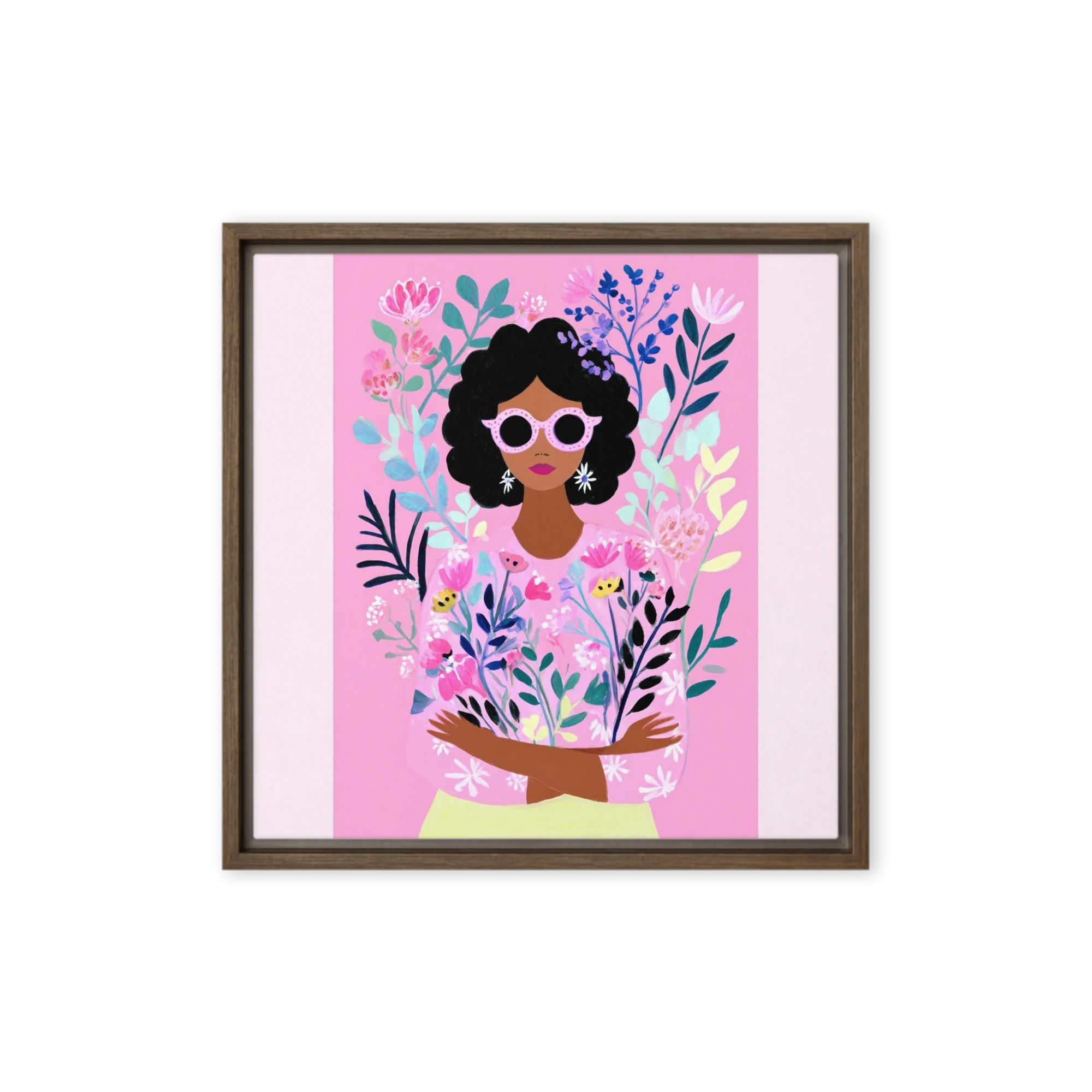 Woman in the Garden | Art Print