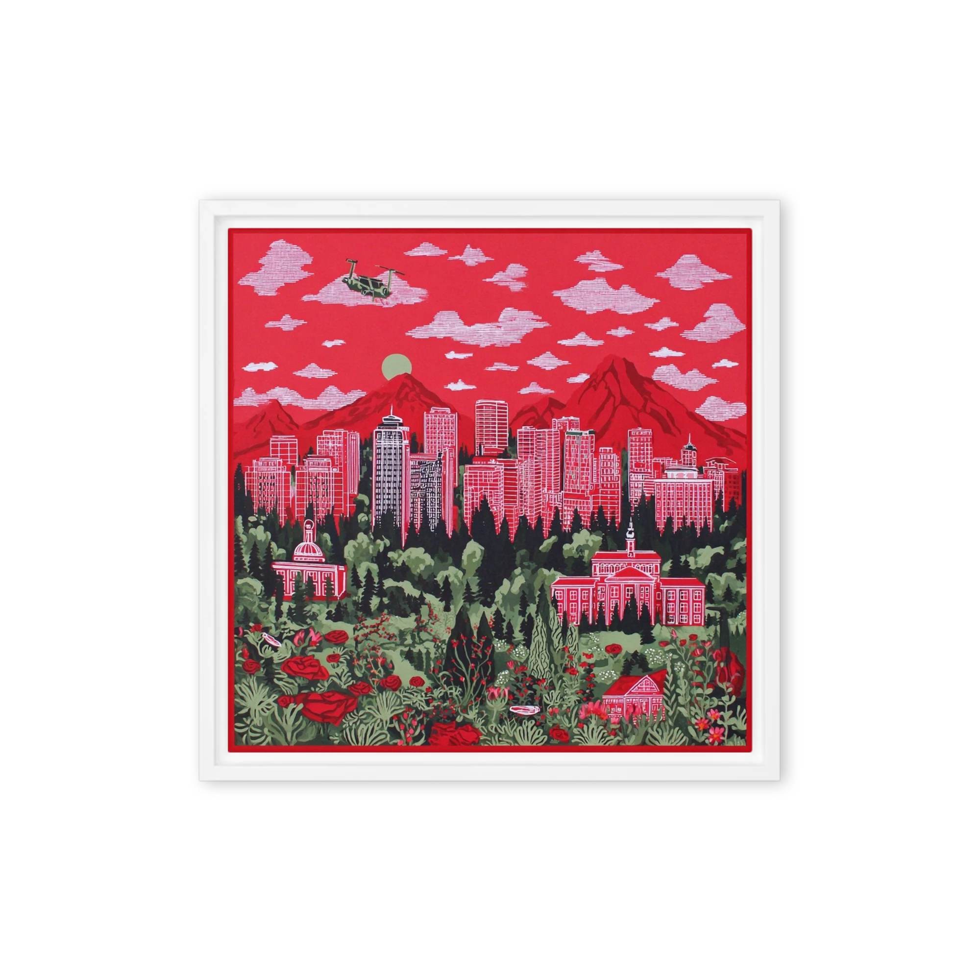 Rose City Skyline