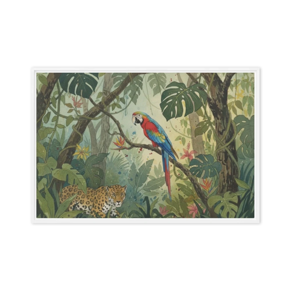 Jungle Canopy Encounter | Art Print
