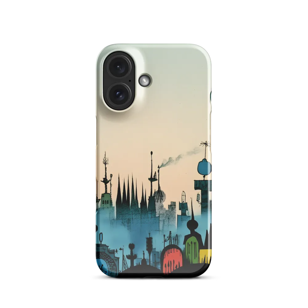 Whimsical Urban Skyline 
 iPhone 16 | MagSafe® Tough Case