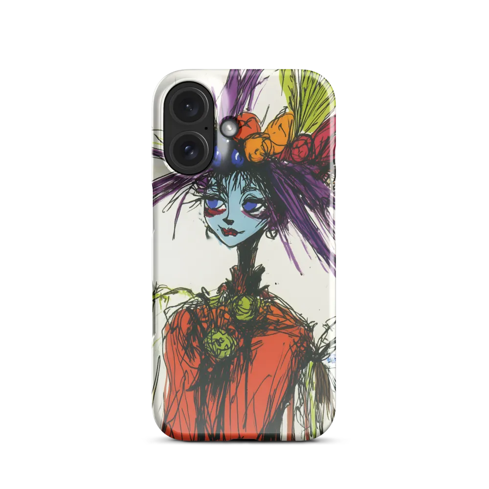 Whimsical Headdress Portrait 
 iPhone 16 Pro Max | Tough Case