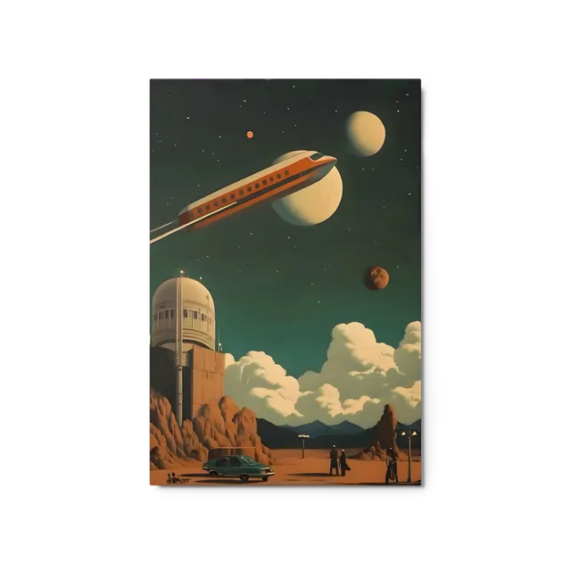 Retro Space Odyssey | Art Print