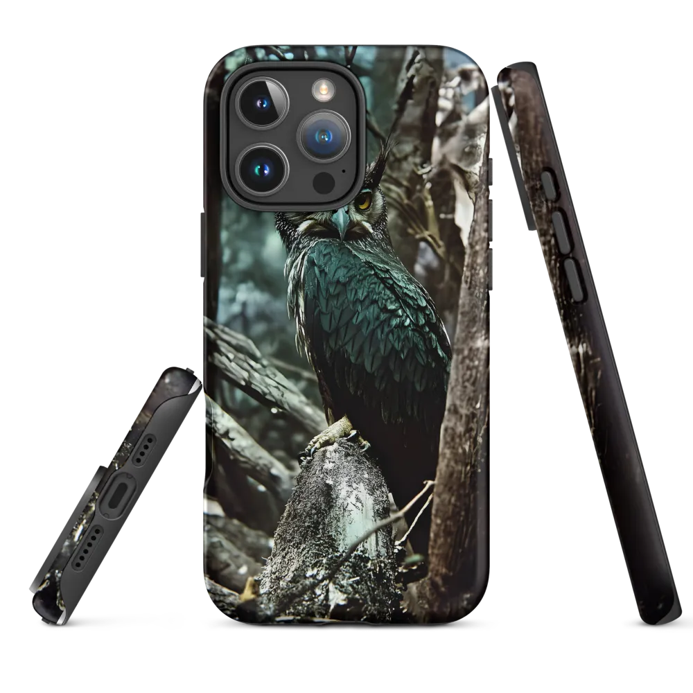 Realistic Owl in Forest