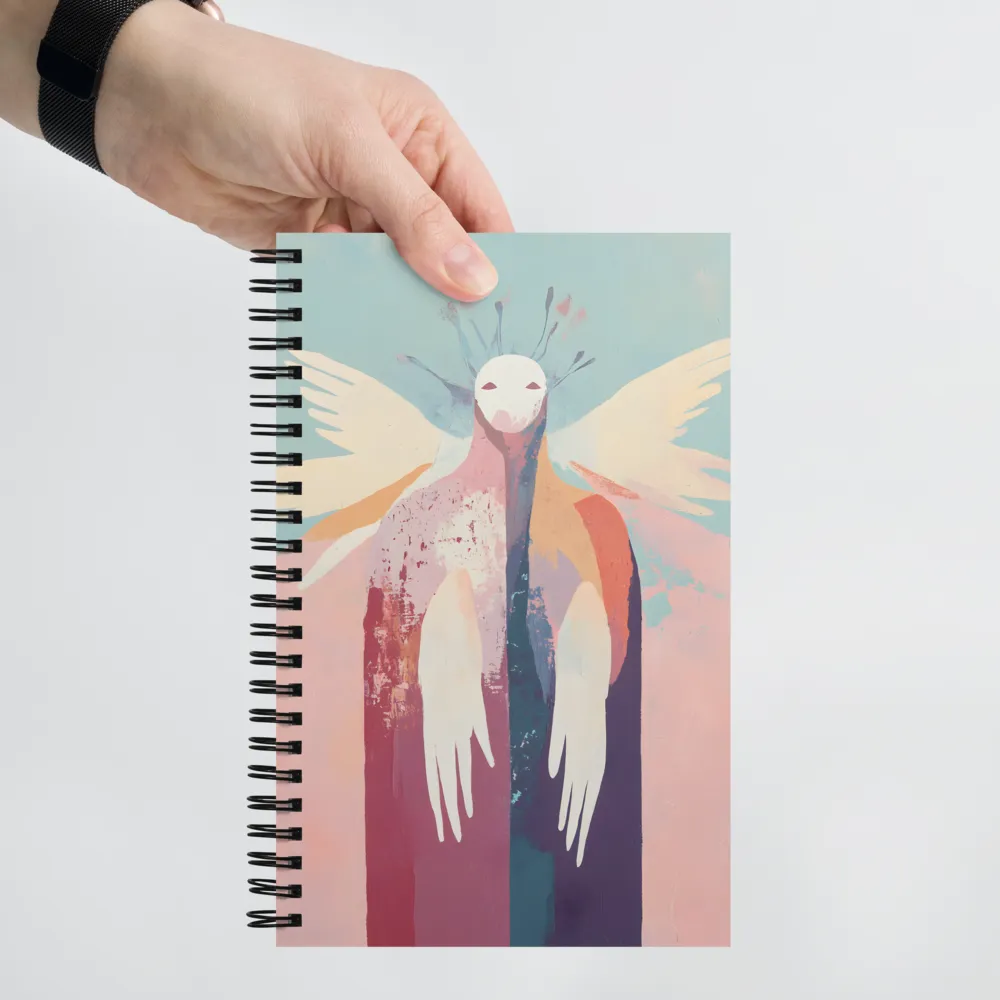 Ethereal Guardian 
 Spiral Notebook | 140 pages
