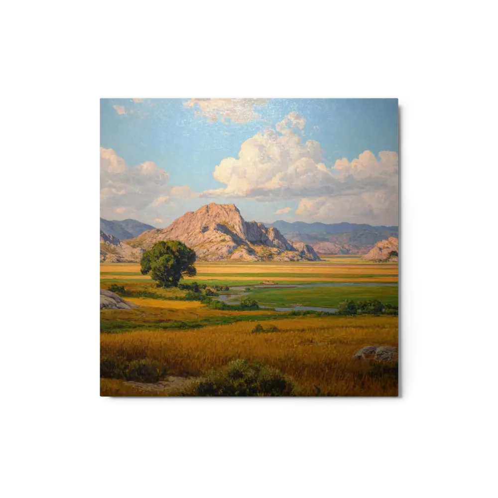 Golden Valley Peak | Art Print