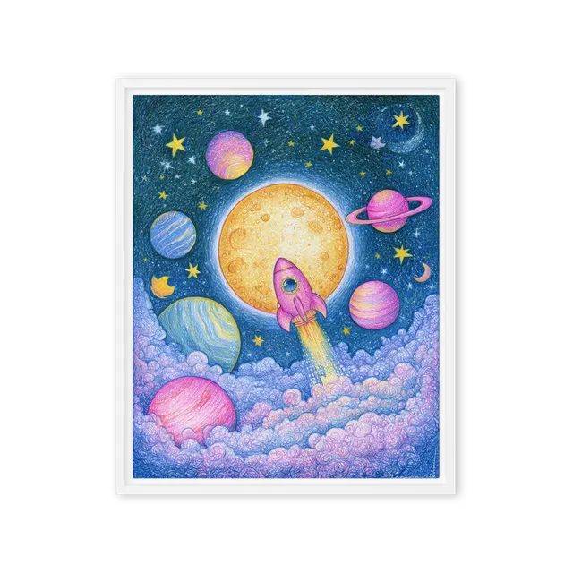 Cosmic Flight | Art Print