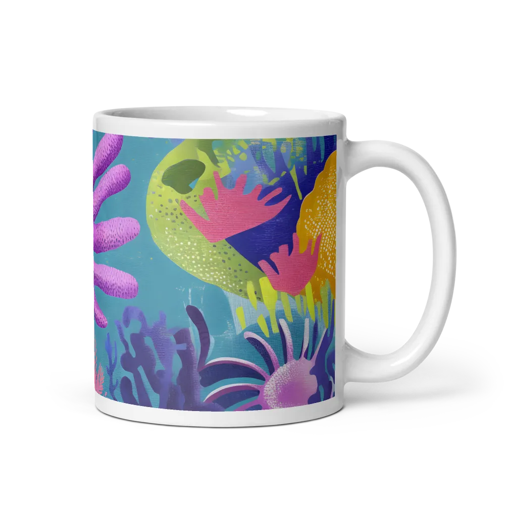 Whimsical Sea Creature with Coral | Mug