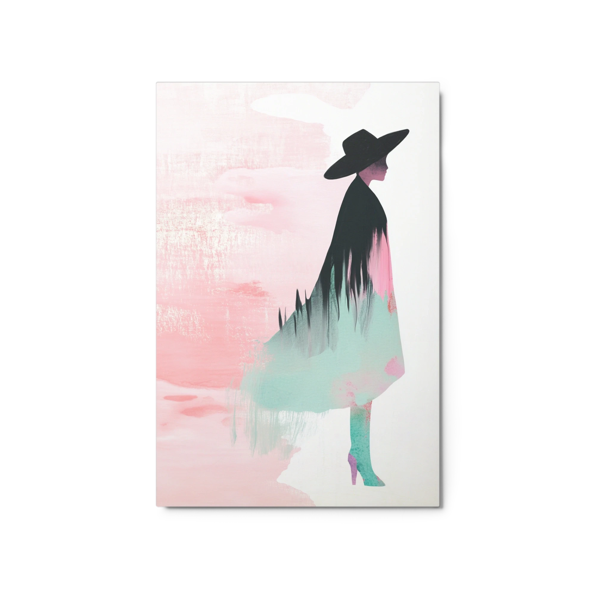 Abstract Silhouette of a Woman