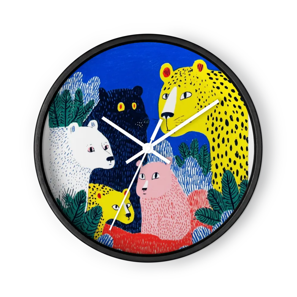 Wild Companions | Wall Clock